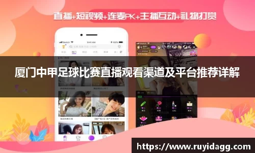 厦门中甲足球比赛直播观看渠道及平台推荐详解